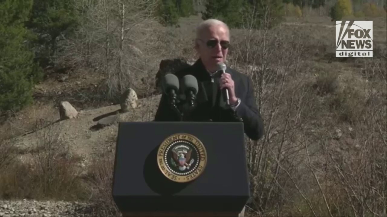 Biden says son Beau 'lost his life in Iraq' during Colorado speech