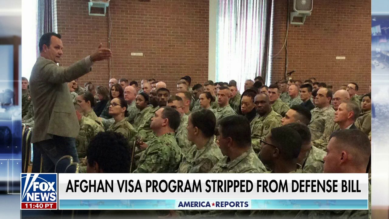 Visa program stripped from defense bill produces challenges for Afghans to become US citizens