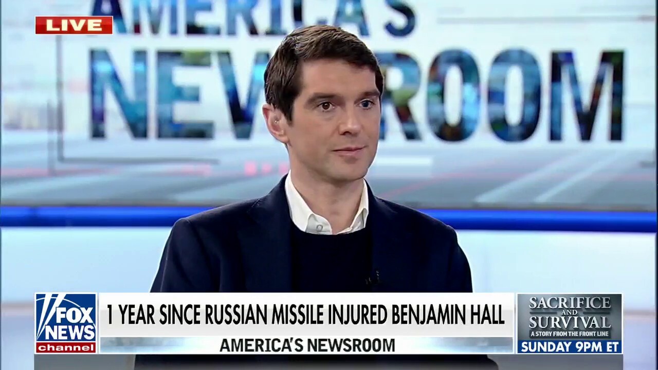 Benjamin Hall reflects on recovery one year after Russian missile strike in Ukraine