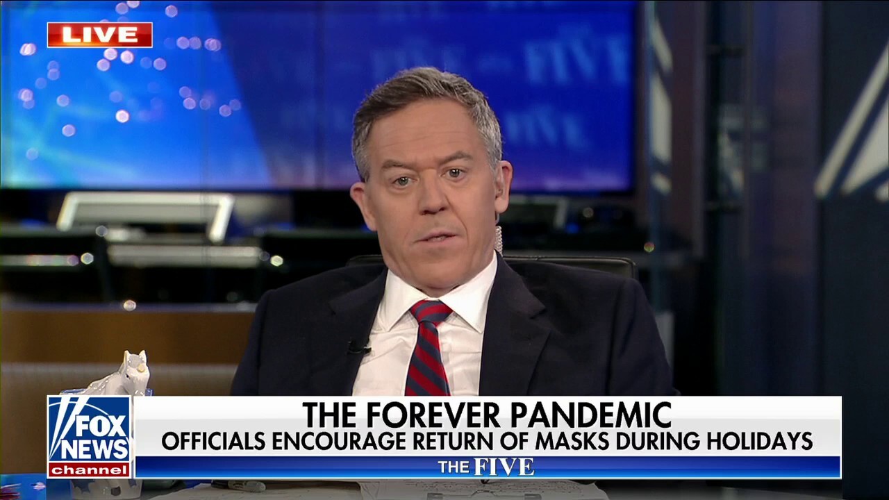 Greg Gutfeld: Fauci, CDC want you to wear a mask with your Santa hat
