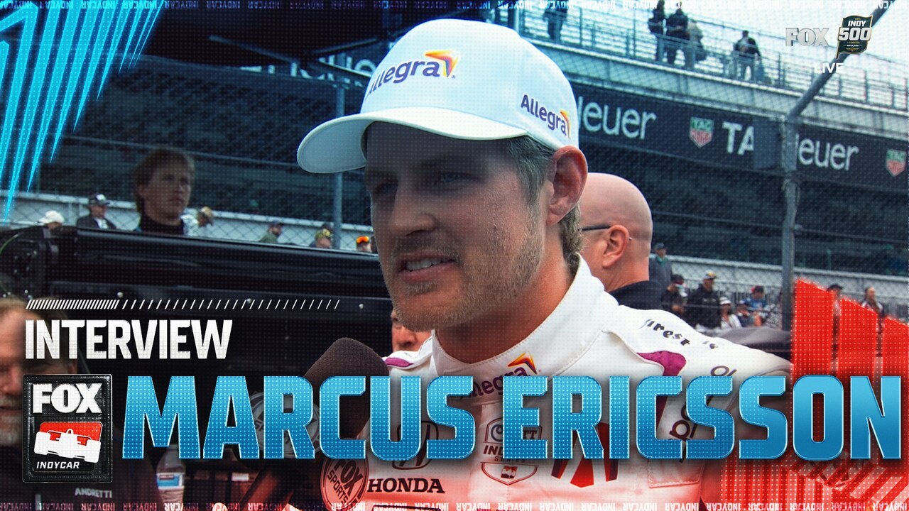 Marcus Ericsson on losing his lead late & finishing second: 'This one will hurt' | INDYCAR on FOX