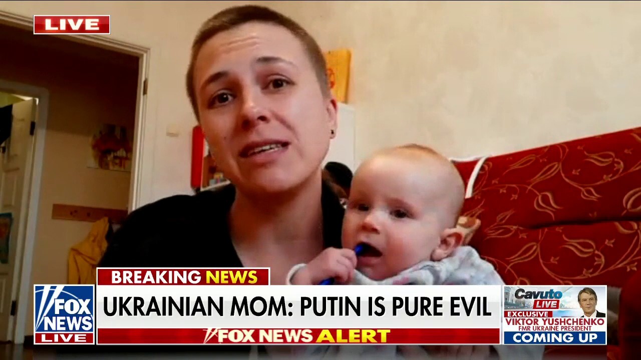 Ukrainian Mom In Kyiv Putin Is Pure Evil Fox News Video