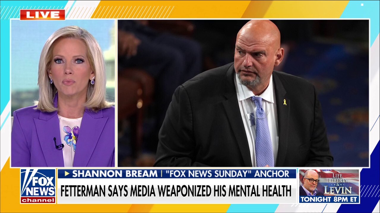 Sen. Fetterman says media weaponized his mental health