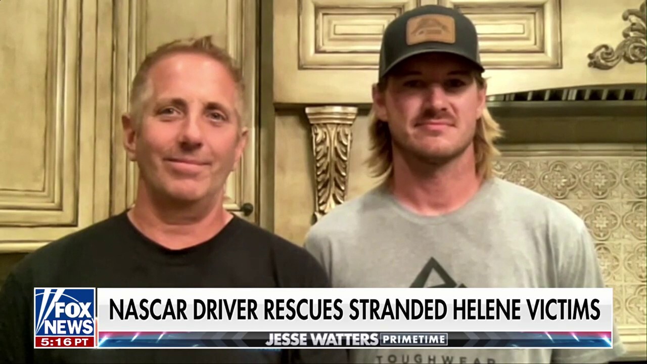 Retired NASCAR driver leads efforts to rescue Hurricane Helene victims 