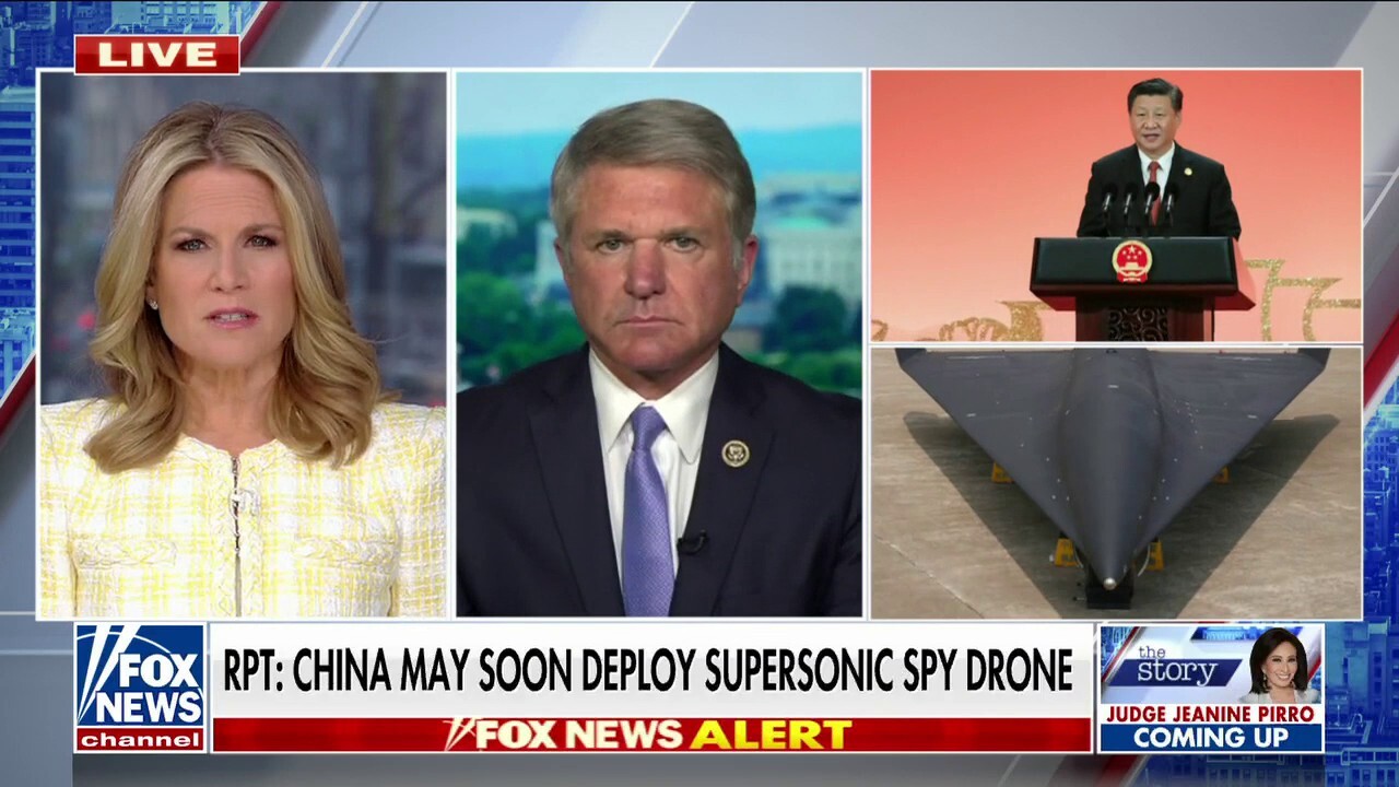 China ‘most likely’ has supersonic spy drone capability: Rep. Michael McCaul