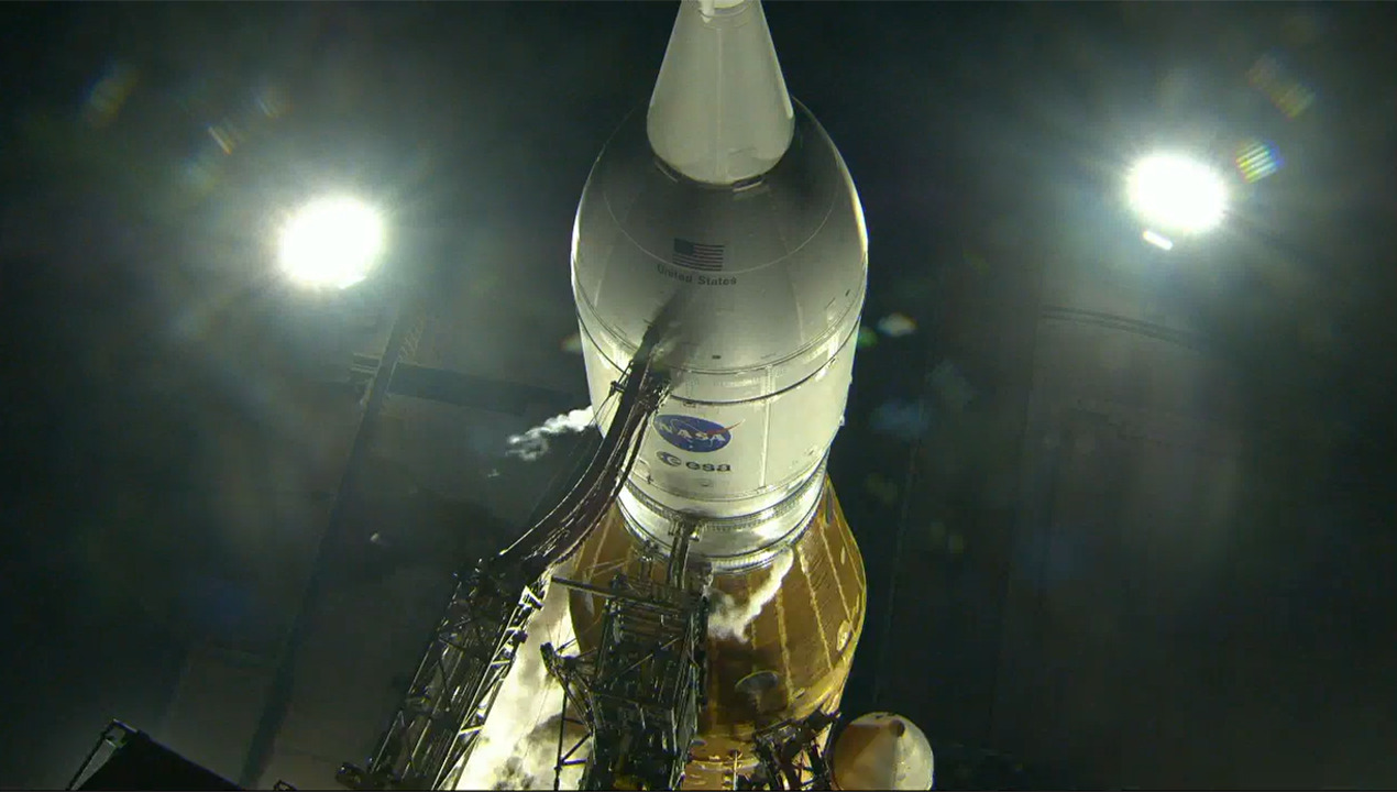 WATCH LIVE: NASA launches Artemis 1 moon rocket in critical test flight