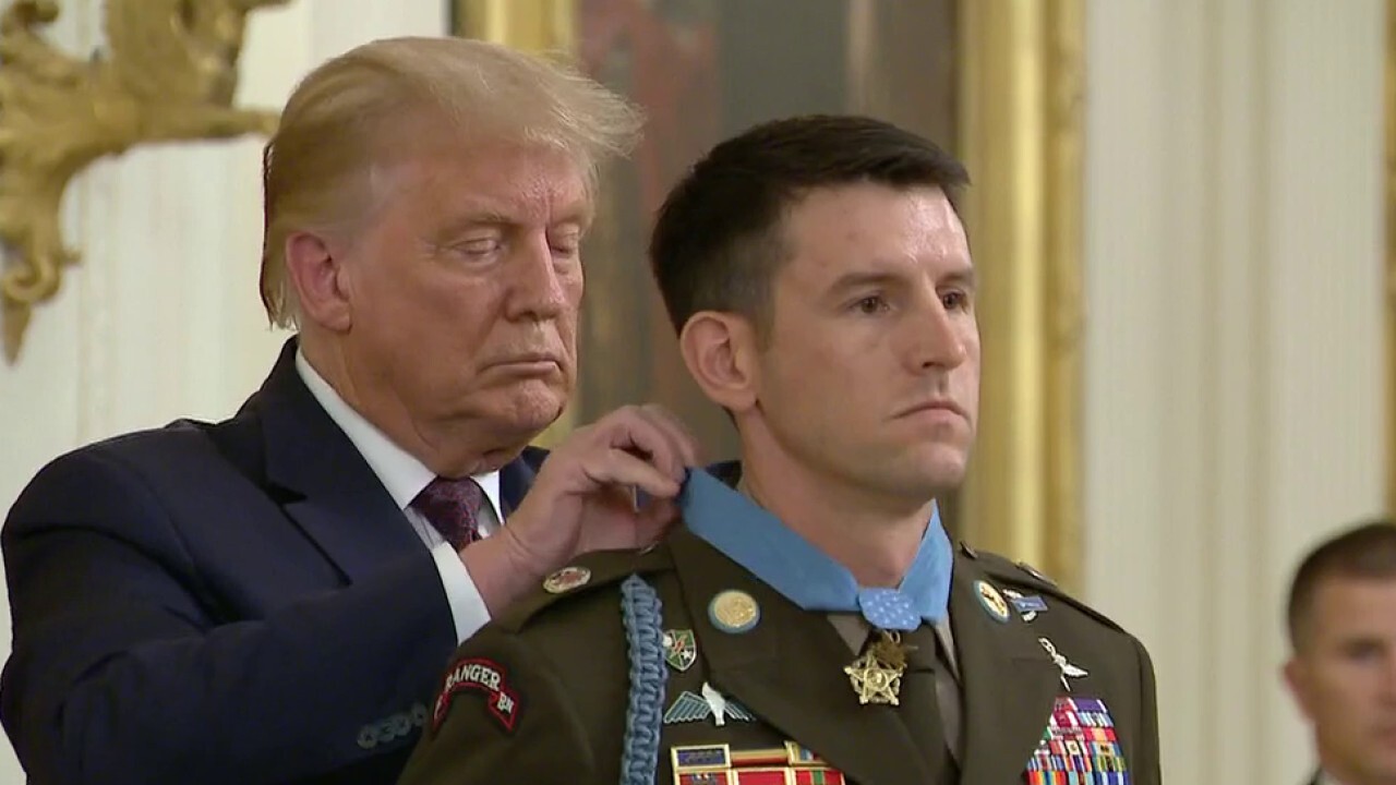 President Trump awards Medal of Honor