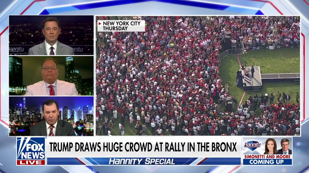 Fox News contributor Joe Concha and Project 21 chairman Horace Cooper react to Donald Trump's historic Bronx rally on 'Hannity.' 