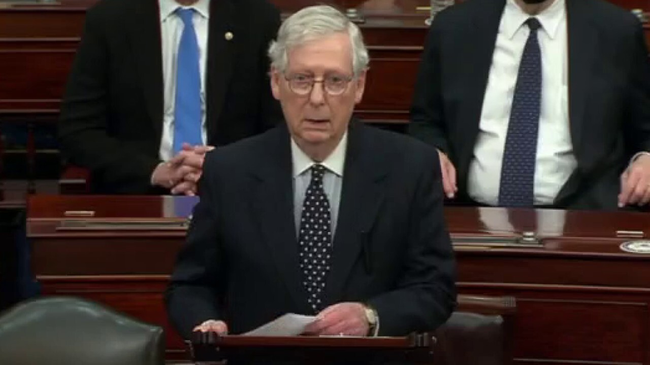 McConnell: Trump election claims include 'sweeping conspiracy theories,' 'nation deserves a lot better'