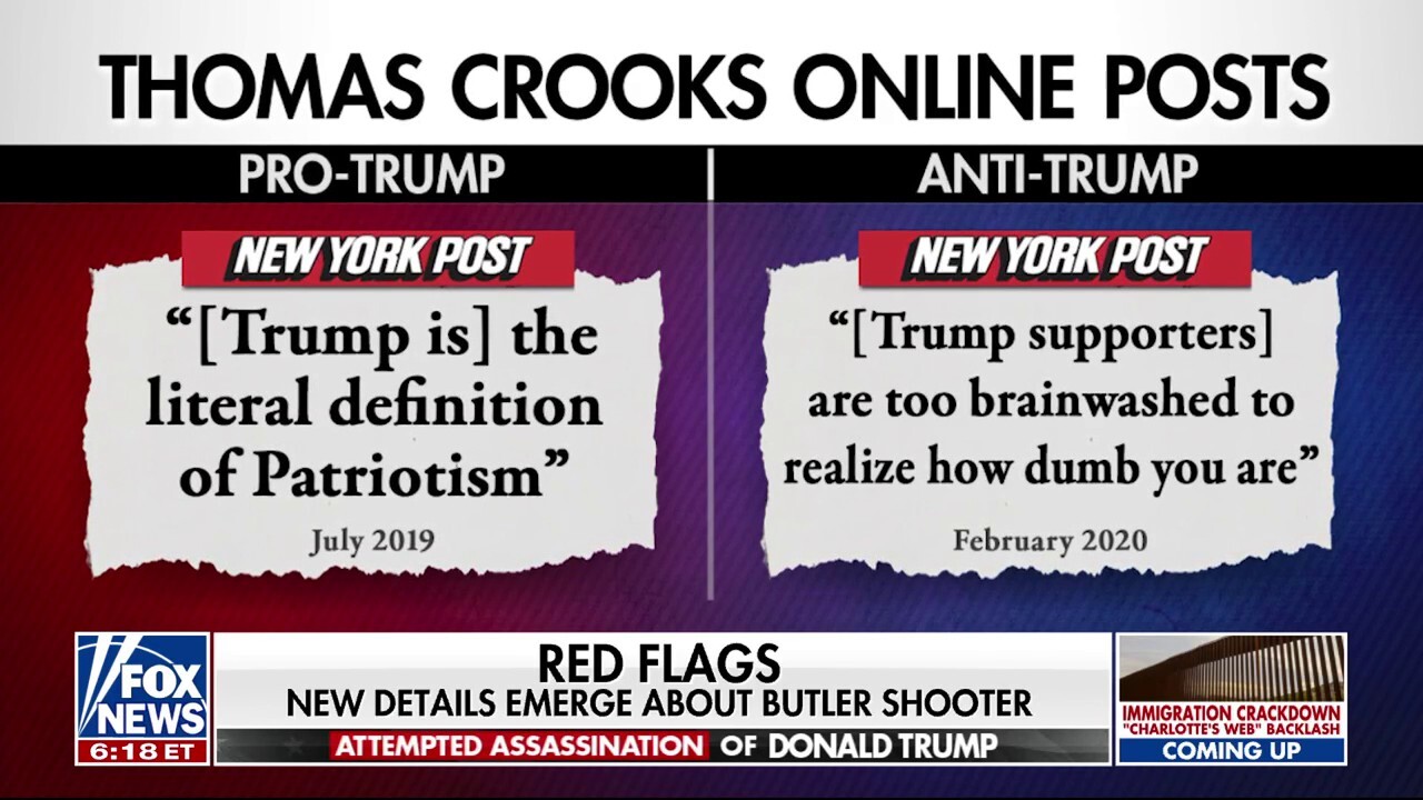 New details emerge about Butler shooter amid calls for FBI to open new investigation