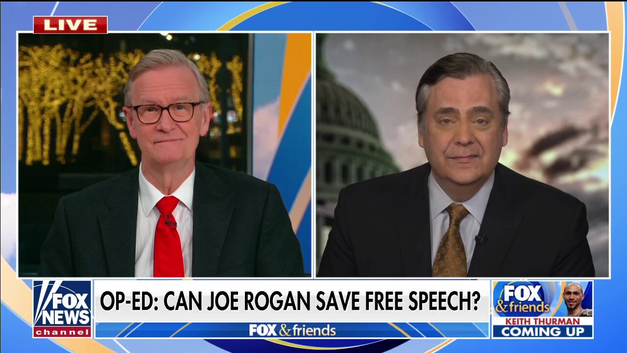 Jonathan Turley: 'What they are doing is shutting down free speech'