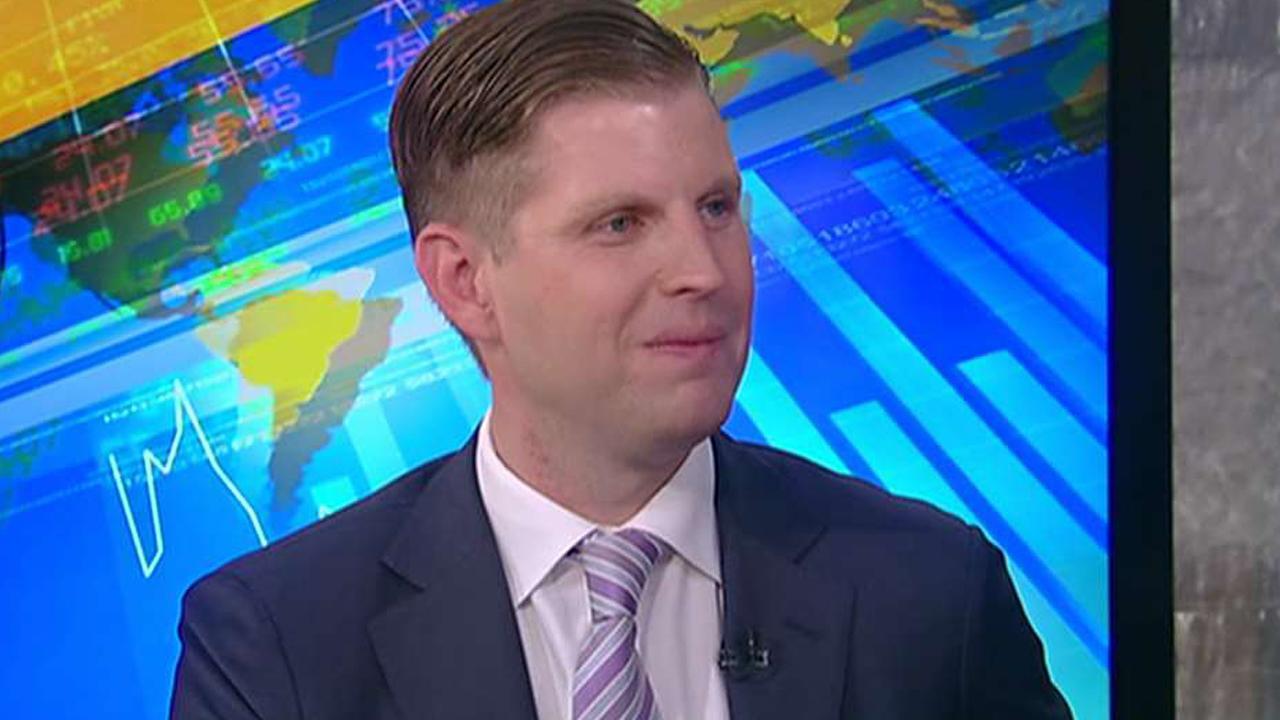 Eric Trump talks early successes of his father's presidency