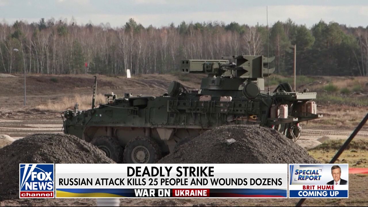 Russian attack kills 25, wounds dozens amidst reports of U.S. and Russia working on a peace plan