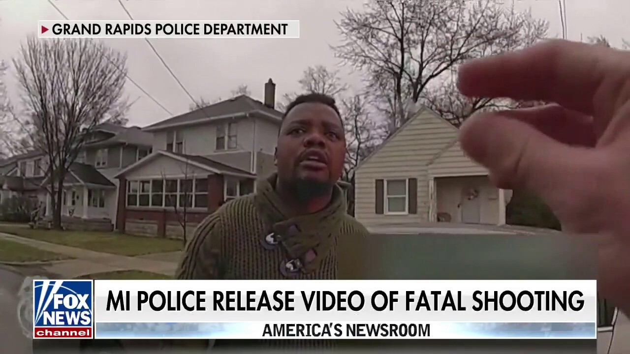 Michigan police release video of officer-involved shooting 