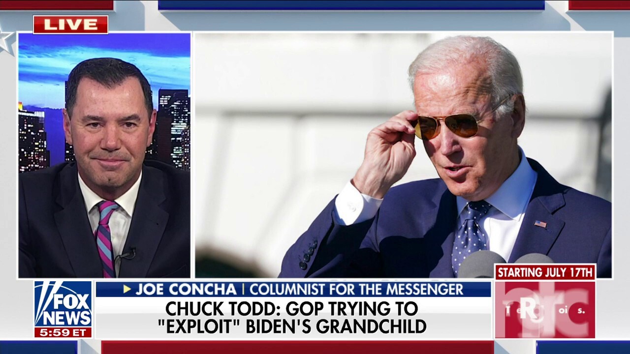 Joe Concha: Even liberal media is calling Biden out for ignoring seventh grandchild