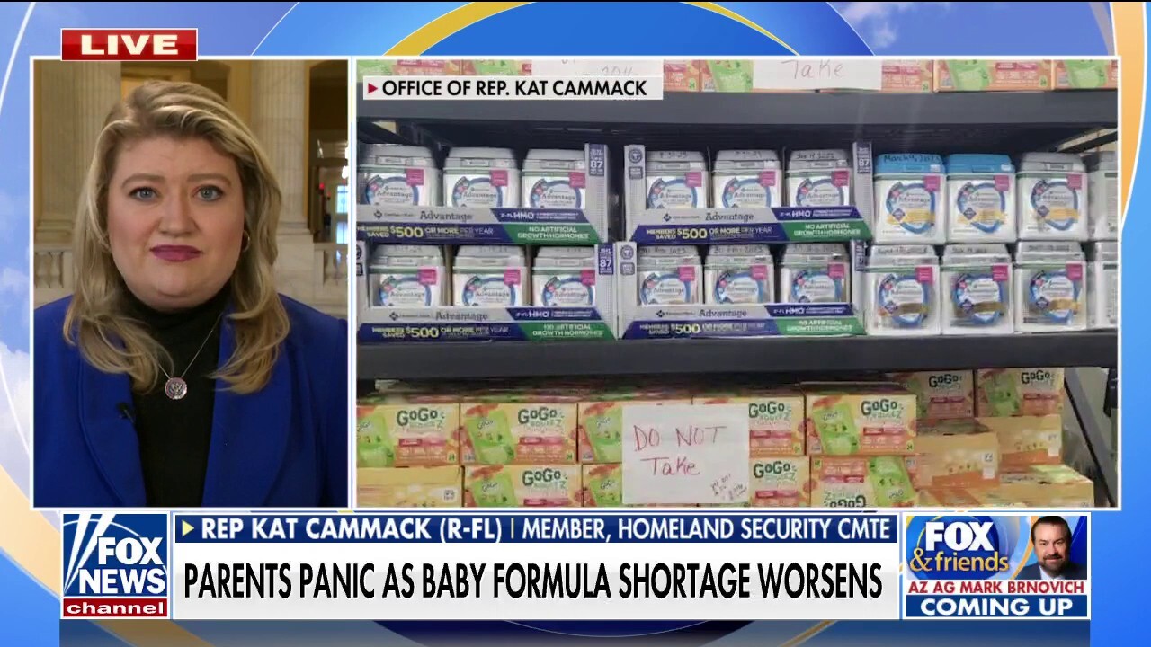 Rep. Cammack: Moms struggling to get formula is what America last looks like
