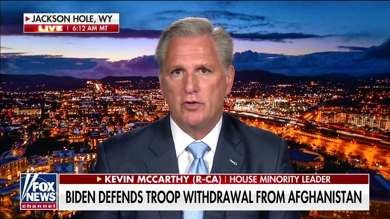 McCarthy hammers Biden on Afghanistan: His lack of leadership will cost America for decades
