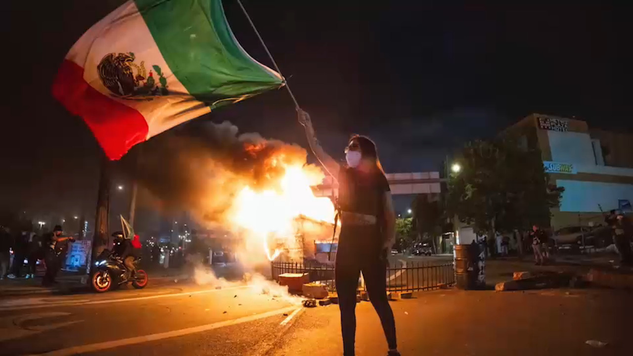 ?Están los "Brown Berets" detrás el caos en L.A.?