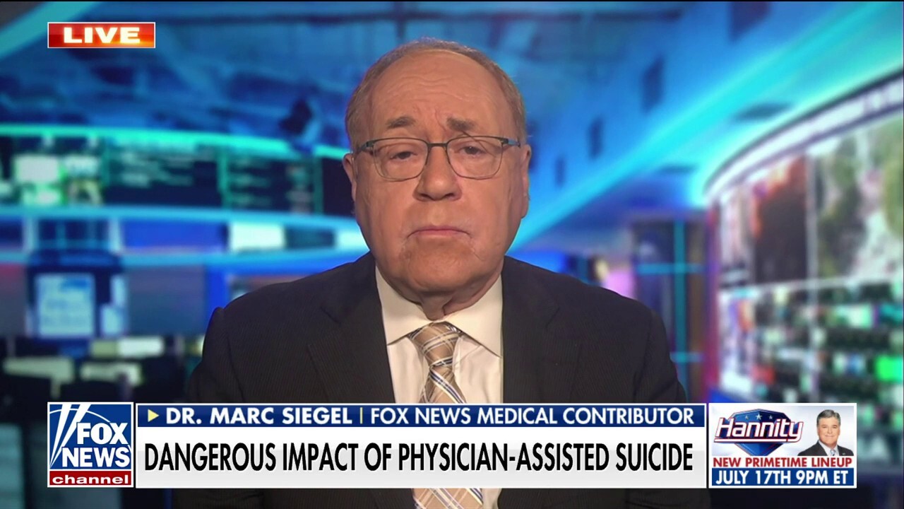‘Very disturbed’ to see medical community taking a role in assisted suicide programs: Dr. Marc Siegel