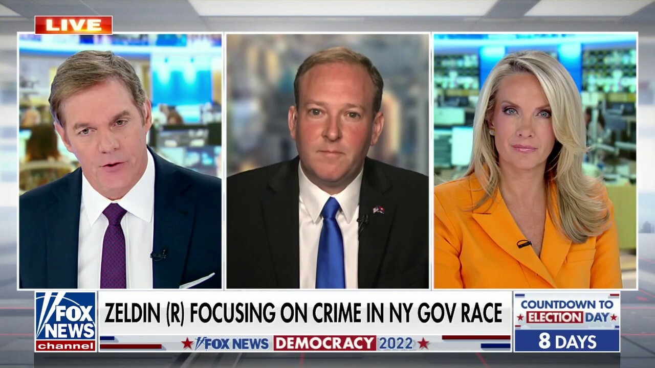 NY gubernatorial candidate Lee Zeldin predicts GOP win will 'absolutely shock the political world'