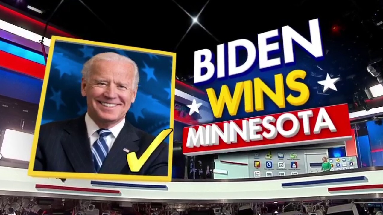 Fox News projects Joe Biden will win Minnesota
