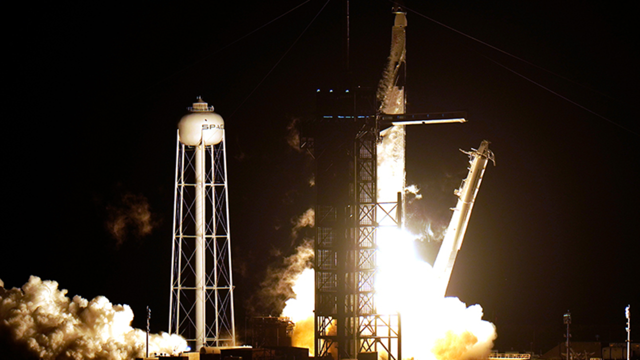 The SpaceX Crew-1 successfully launched from Kennedy Space Center en route to the International Space Station Sunday night. 
