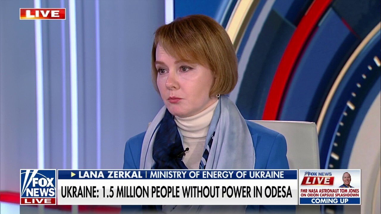 Russian targeting of energy infrastructure leaves Ukrainian people in a 'horrible situation': Lana Zerkal