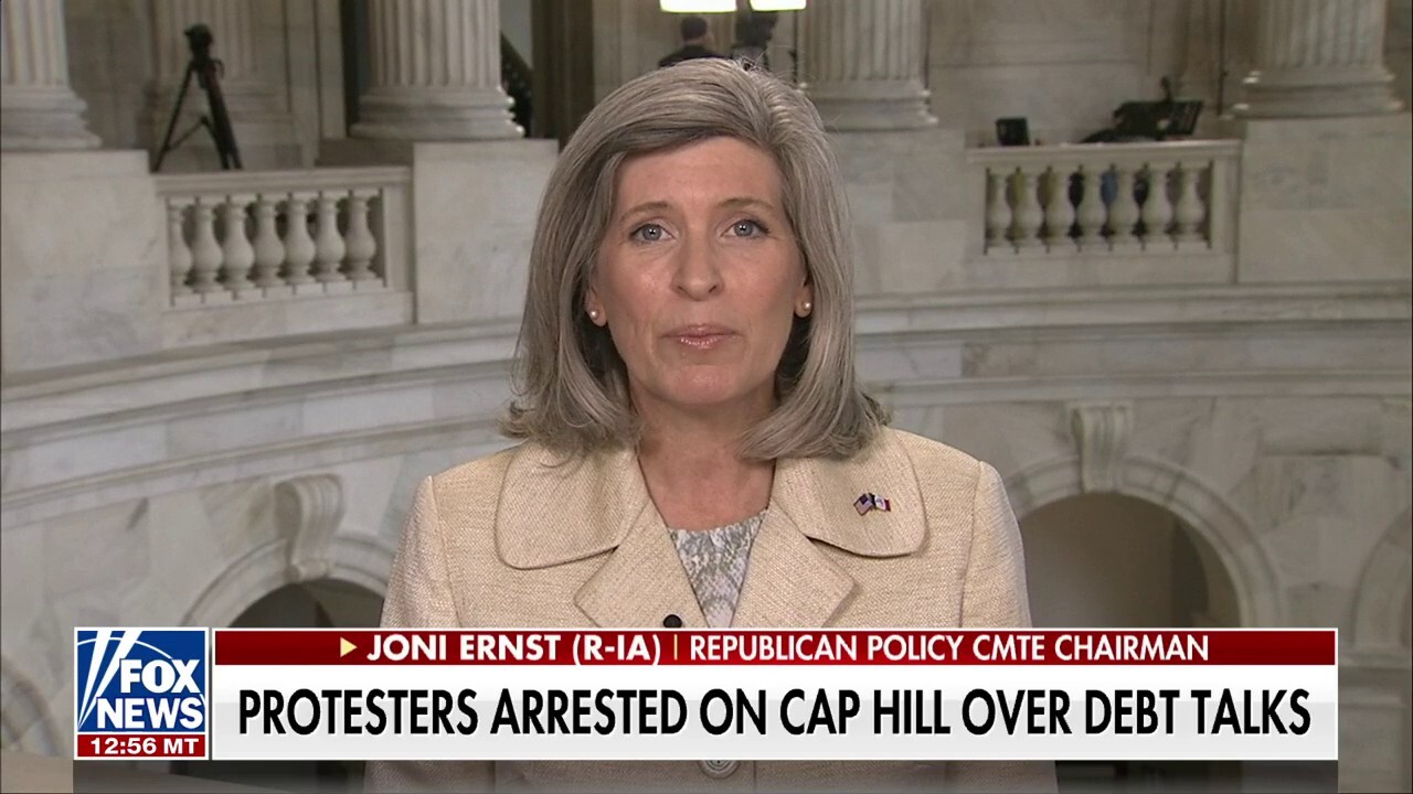 Sen. Joni Ernst: The bill for Biden’s ‘giveaways’ is ‘coming due’