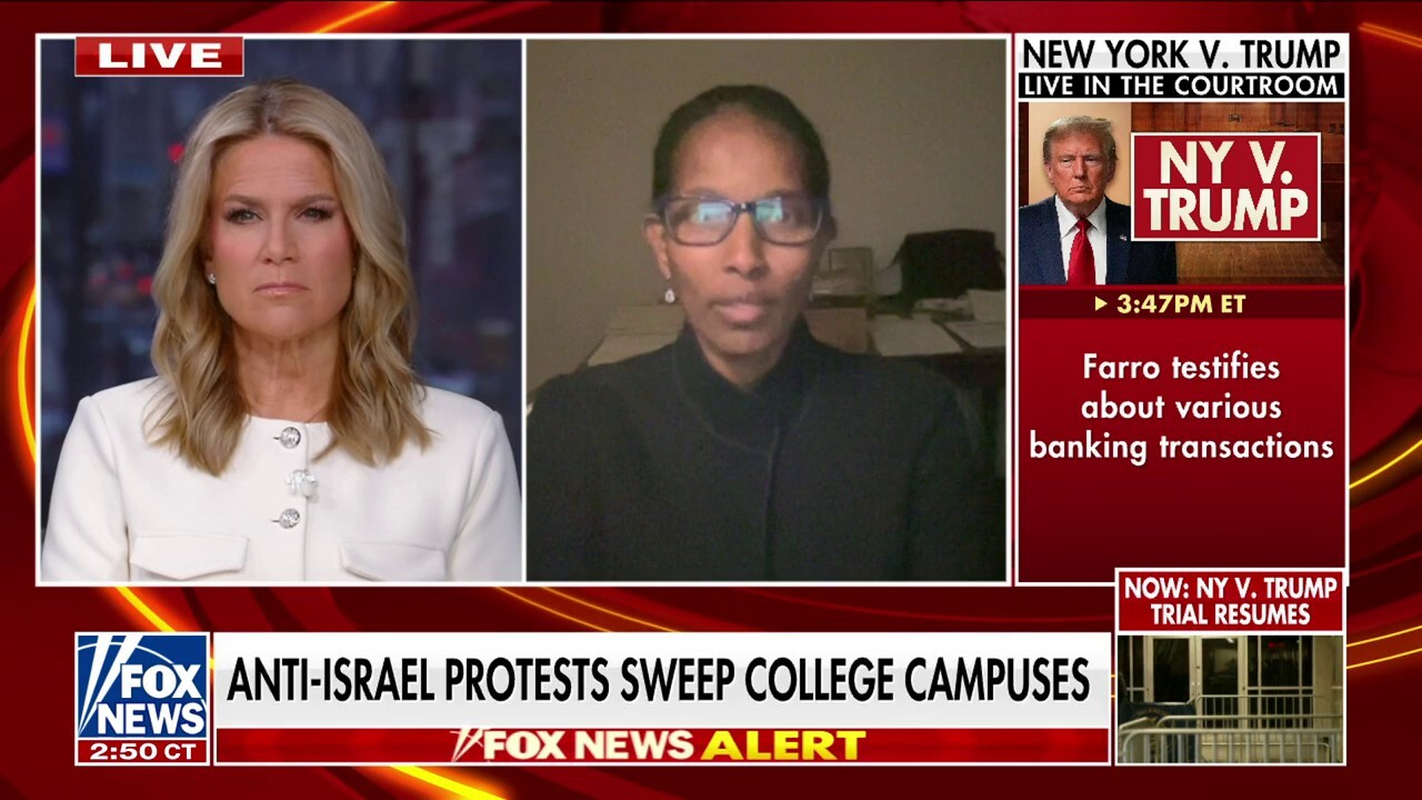 Hoover Institution research fellow Ayaan Hirsi Ali joins ‘The Story’ to discuss the protests sweeping college campuses, saying at their core, they are ‘pro-Hamas.’