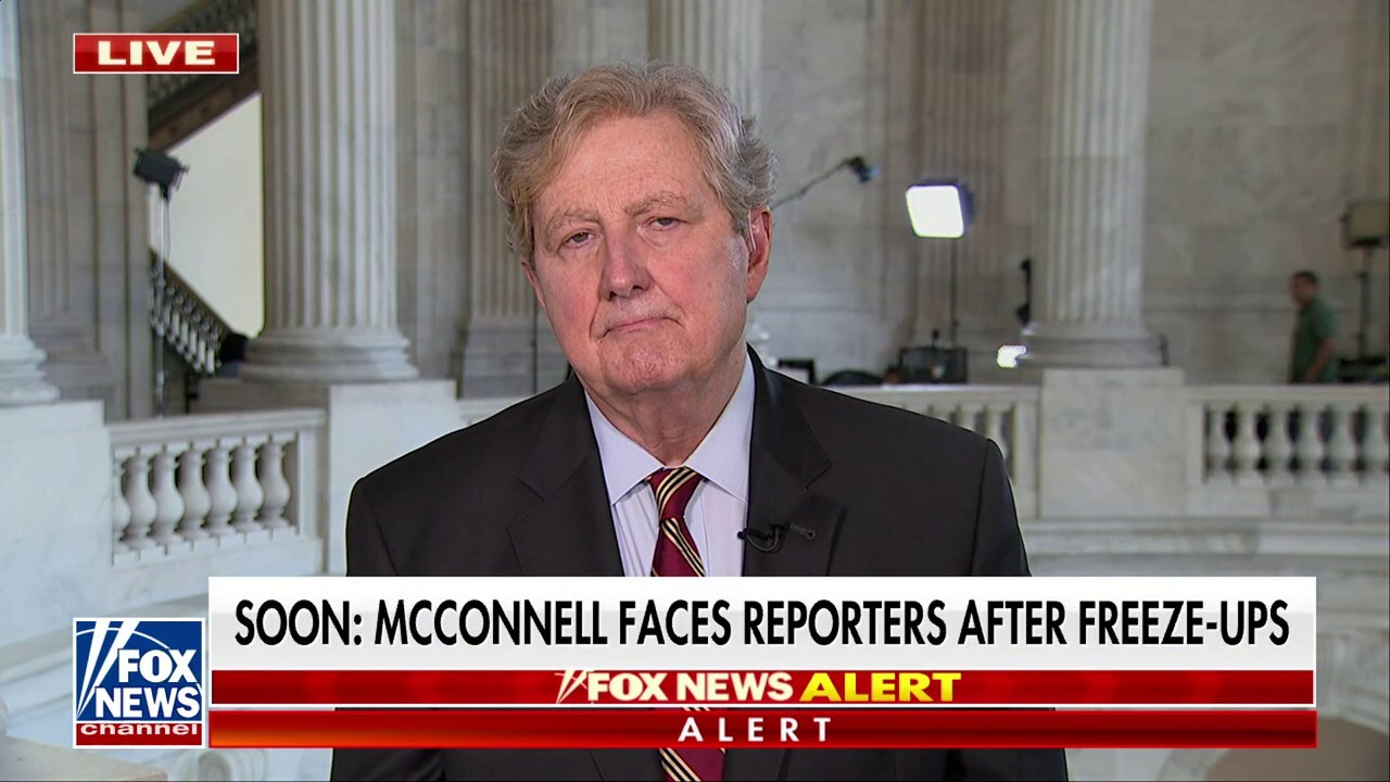 Sen. John Kennedy: Media is ‘wetting their collective pants with delight’ to talk about McConnell over Biden