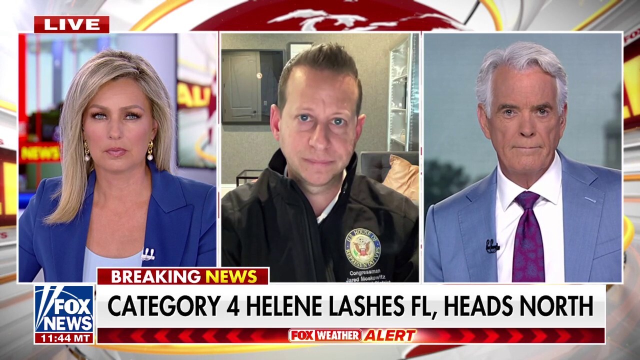 We are still in the ‘very early phases’ of the immediate response for Helene: Rep. Jared Moskowitz