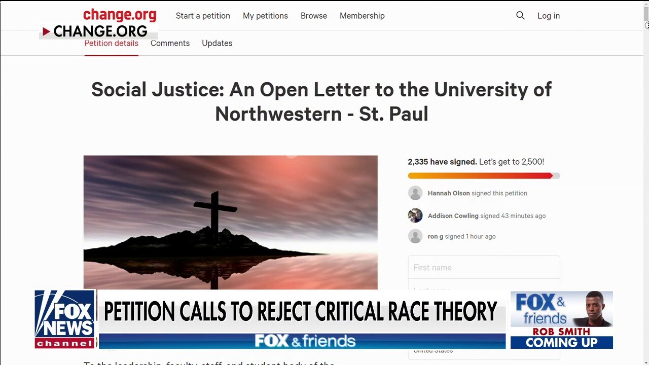 Two Minnesota college students launch petition against critical race theory