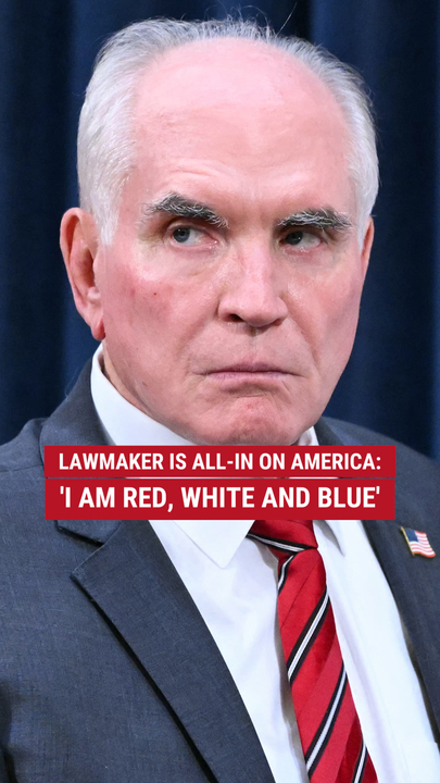  'I americium  red, achromatic  and blue'