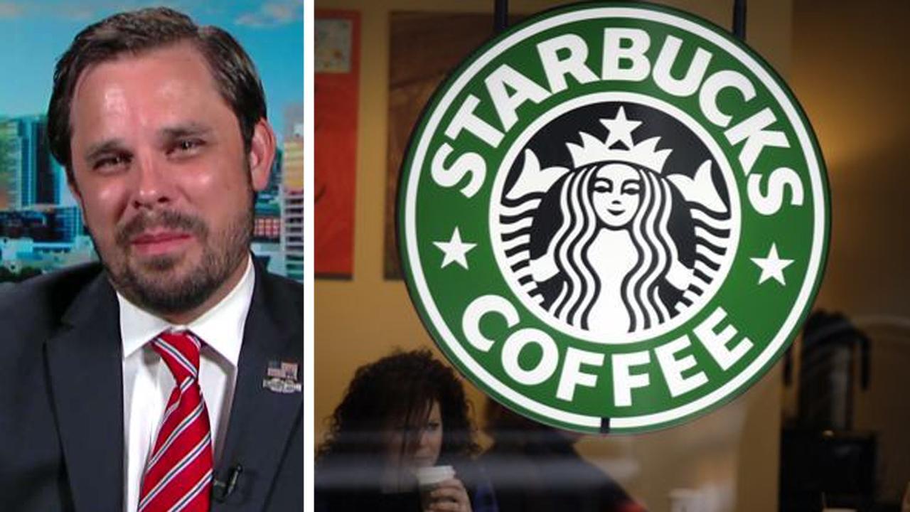 Trump supporter talks organizing Starbucks sit-in