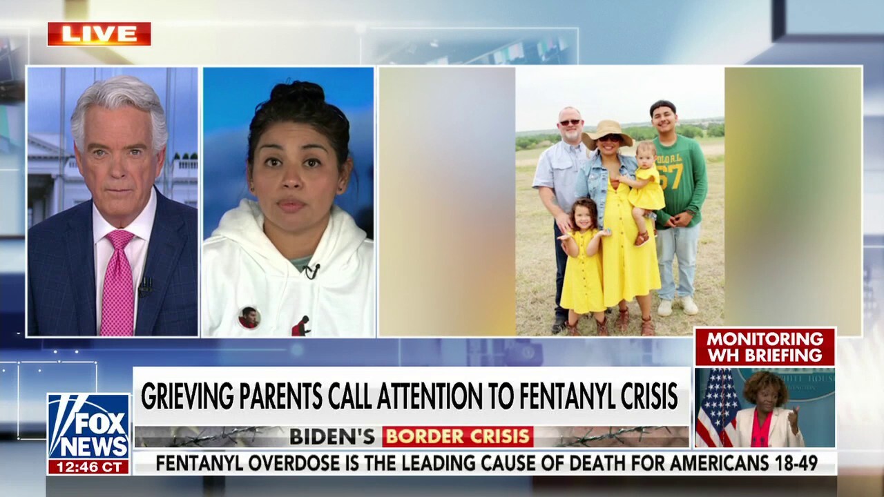 Texas mom who lost son to fentanyl pleads with Biden to secure the border: American lives 'need to come first'