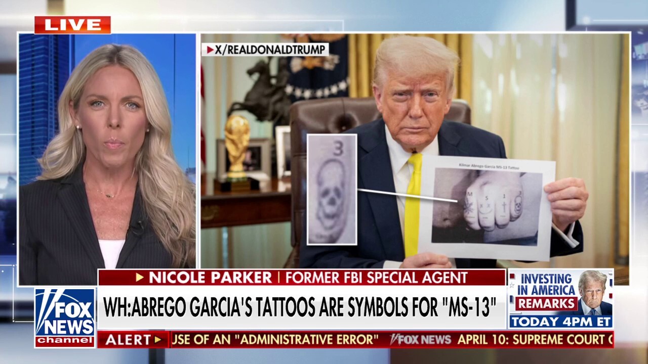 Former FBI special agent breaks down Abrego Garcia's alleged tattoos, possible MS-13 link