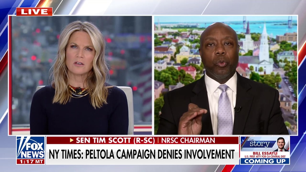 Sen Tim Scott blasts Dems over alleged Alaska ballot stacking scheme