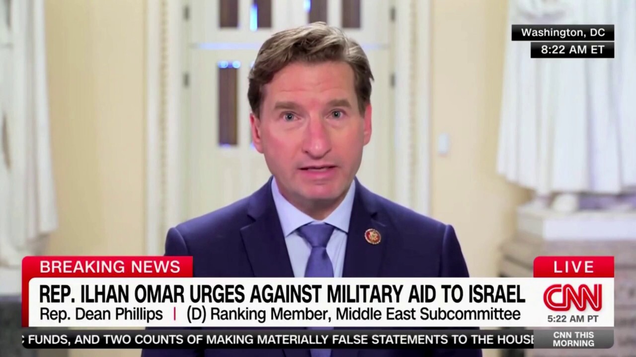 Rep. Dean Phillips calls out 'Squad' Democrats' demand to end support for Israel
