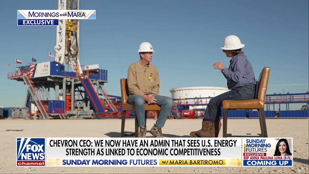'Sunday Morning Futures' host Maria Bartiromo offers a preview of her exclusive tour of the Permian Basin and interview with Chevron CEO Mike Wirth, examining how energy strength is linked to economic competitiveness.
