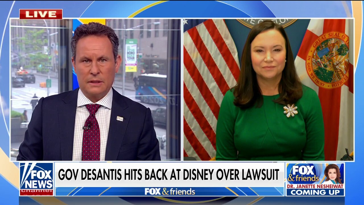 Ashley Moody questions whether Disney is trying to 'shut up' Ron DeSantis