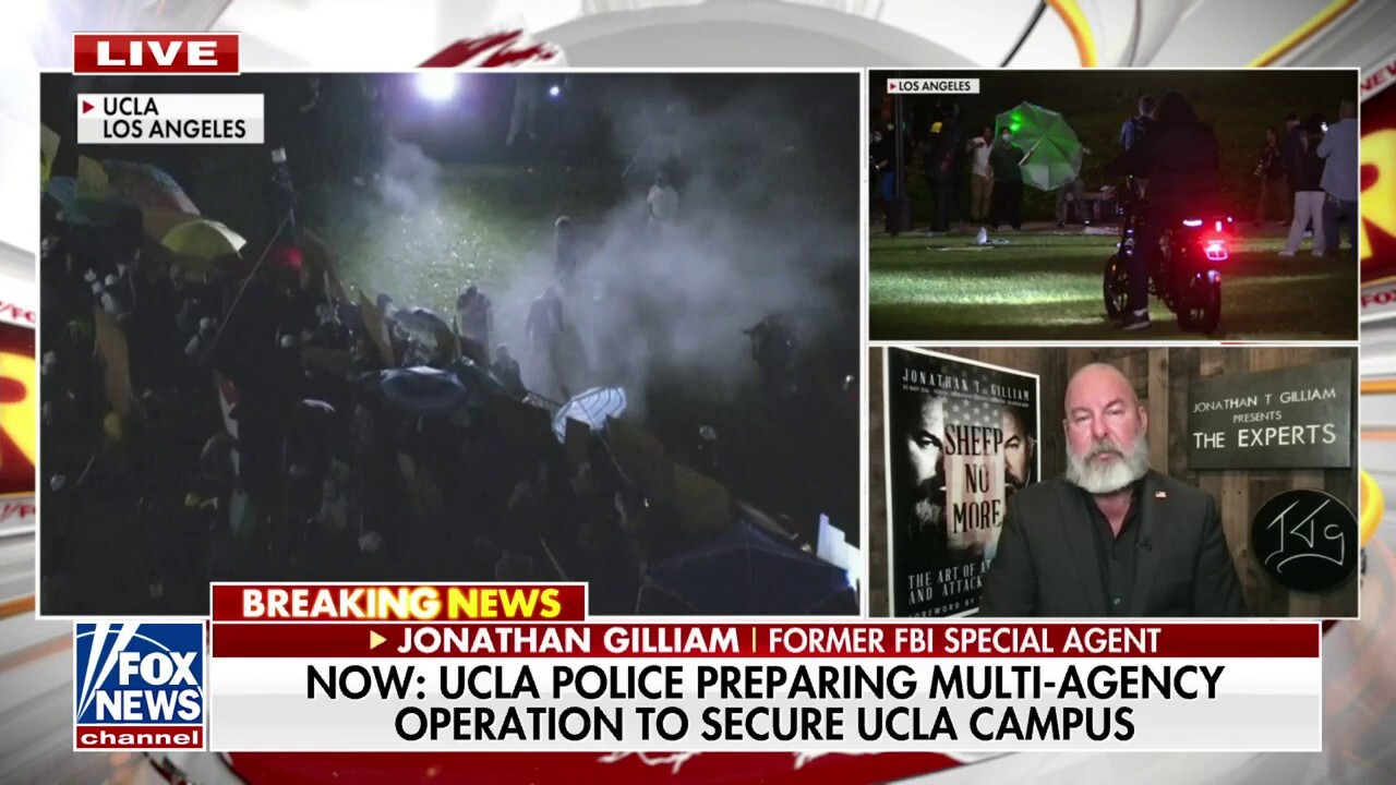 UCLA police prep multi-agency operation after anti-Israel protests turn violent