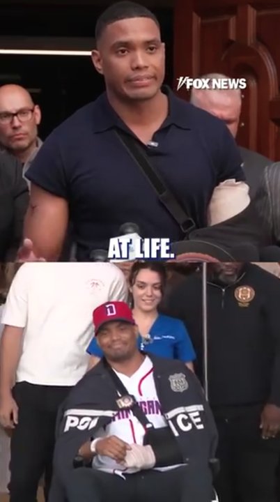 NYPD detective stabbed 10 times thanks God for ‘second chance at life’