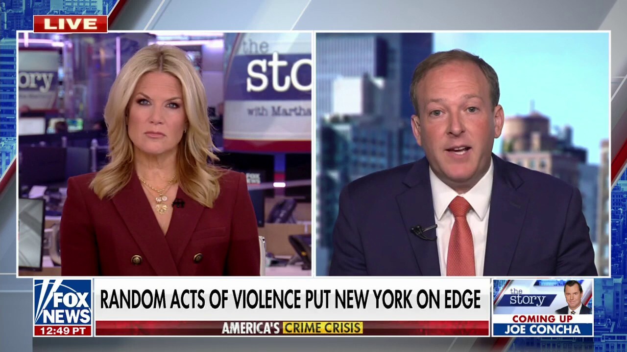 Rep. Lee Zeldin on crime spike: 'This is the reality right now'