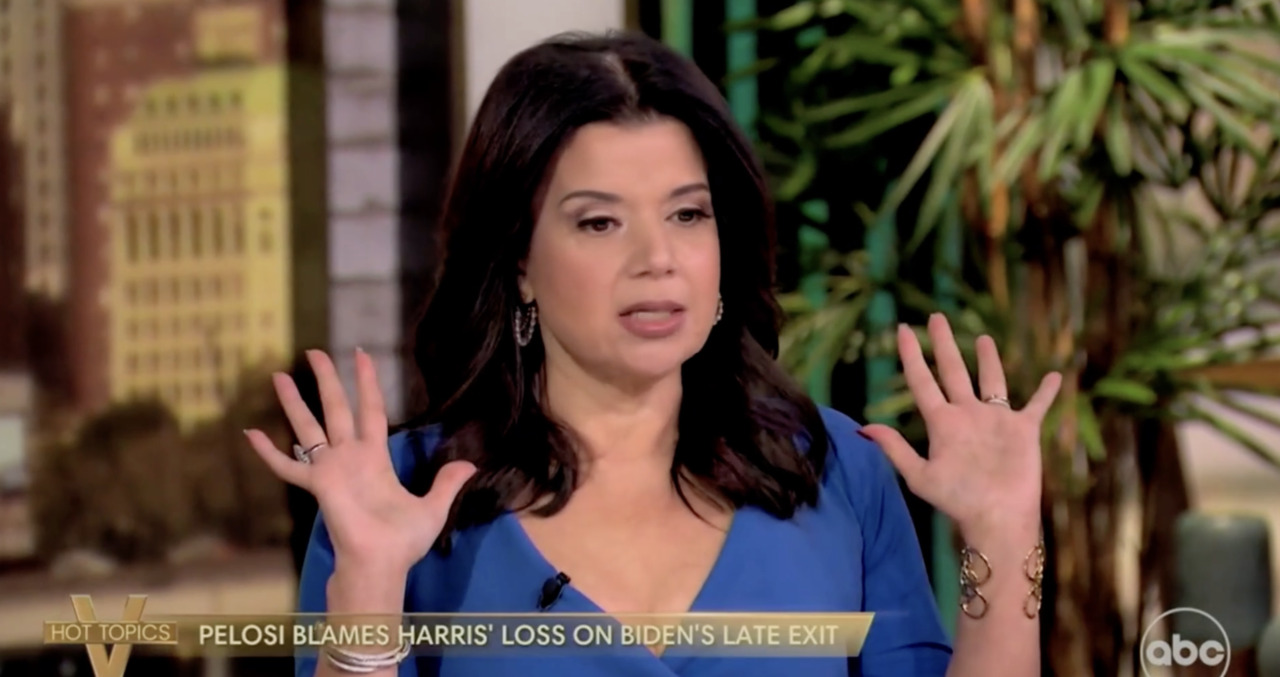 'The View' host rips 'nasty' Nancy Pelosi for assigning blame to Biden for Harris loss