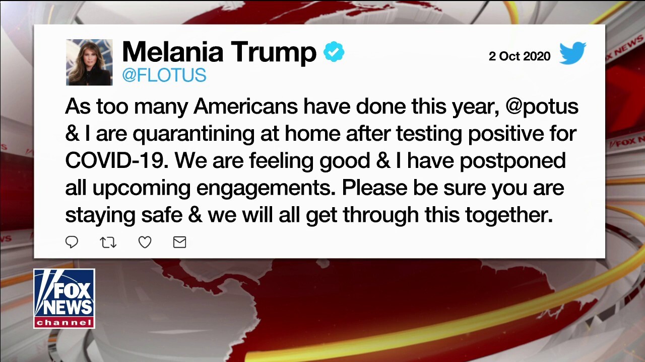 World leaders send prayers to the WH as Trump, first lady contract coronavirus