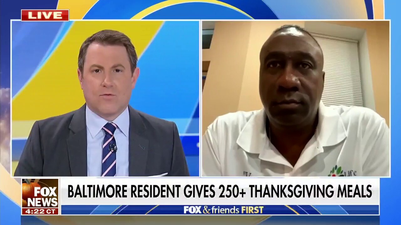 Baltimore resident Vennieth McCormick offers Thanksgiving meals to community  'We can't let the hope die' 