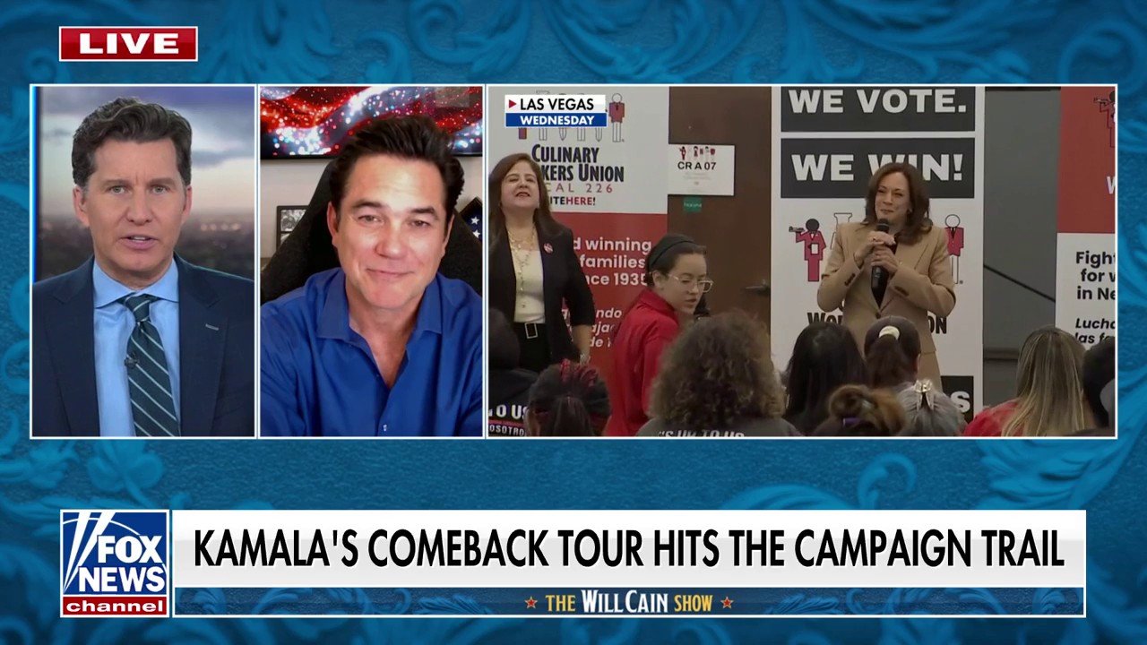Actor Dean Cain slams Kamala Harris