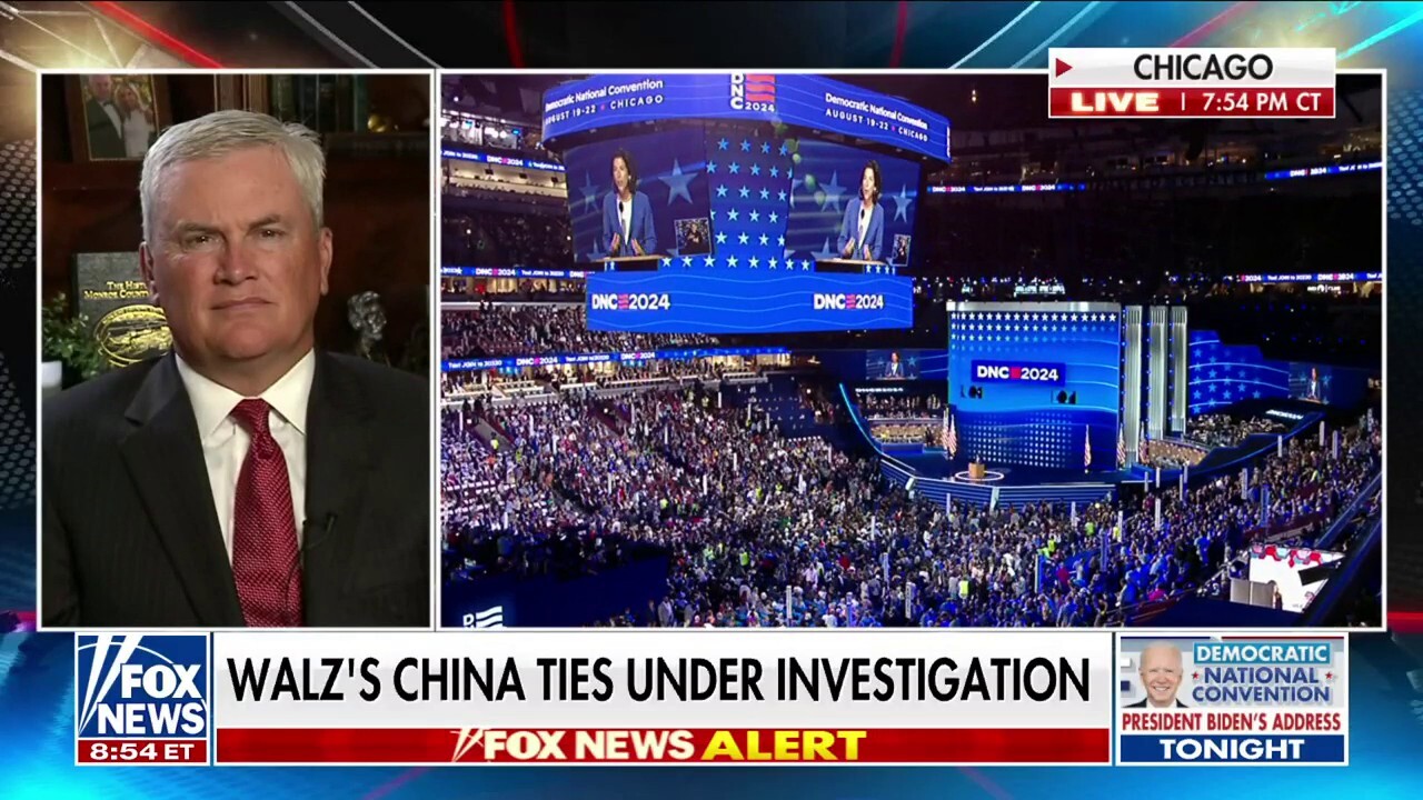 James Comer: Walz 'has really embraced China's view of the world'