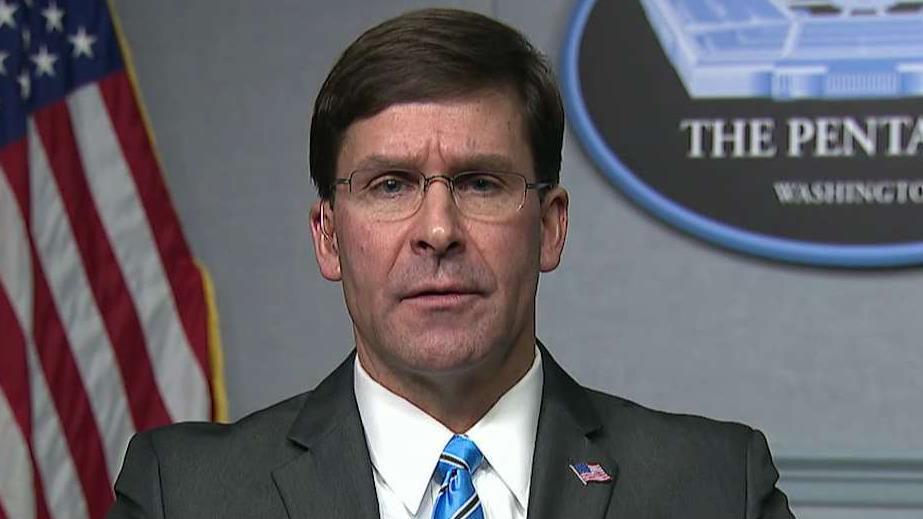 Defense Secretary Esper on US response in Middle East: Bold and decisive move