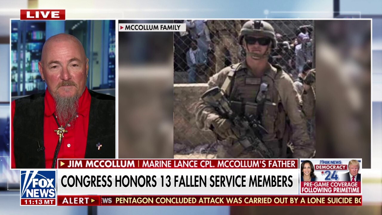 Afghanistan Gold Star father: Biden-Harris need to ‘own up’ to their mistake, say sorry